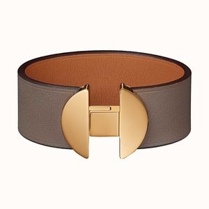 HERMÉS Swift 2002 Bracelet T2 Etoupe